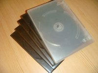 Prazne kutije za DVD-ove, 5 komada