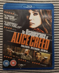 The disappearance of Alice Creed blu-ray