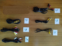 Audio i video kabel  RCA (Činć) duljine razne