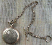 Prekrasan džepni sat Elgin - duble zlato