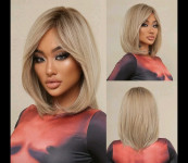 Perika nova blond ombre poluduga prirodan izgled kose