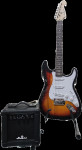 Električna gitara Smart ST RDS + Pojačalo BC-08
