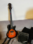 Epiphone Les Paul Special i pojacalo