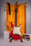 Fender Custom Shop '62 Stratocaster Heavy Relic Faded Dakota Red/Black
