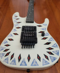 Kramer NightSwan Vintage White with Aztec Marble Graphic