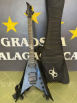 SOLAR GUITAR V1.6FRC CARBON BLACK MATTE