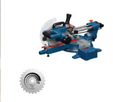 BOSCH potezno-nagibna pila GCM305-216S