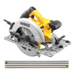 DeWalt ručna kružna pila DWE576K 190 mm, 1600 W, dubina reza 61 mm, s
