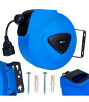 GEKO G17521 Električni podaljšek z avtomatskim navijanjem in stensko m