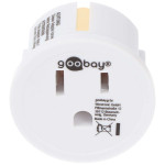 Goobay 45351 – putni adapter SAD/Japan na EU, bijeli