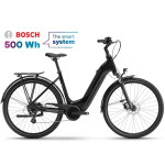 Bicikl Winora TRIA X7 Wave Low Mystic Black / Bosch Active Smart 500 W