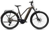 CUBE TOURING HYBRID PRO 800 METALLICUMBRA´N´BLACK 2027 TRAPEZE  50 cm