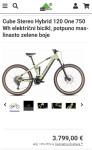 Ebike CUBE STEREO One hybrid 2024