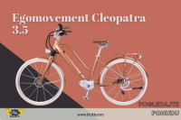 Egomovement Cleopatra 3.5 bronze size 45 Battery 504 Wh