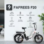 FAFREES F20 sklopivi električni bicikl 36V 250W 15AH baterija