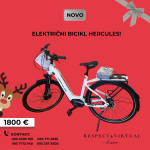 NOVI HERCULES ELEKTRIČNI BICIKL !!!