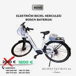 NOVI HERCULES ELEKTRIČNI BICIKL !!!