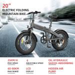 HIMO ZB20 MAX sklopivi električni bicikl 48V 250W 10Ah