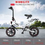 Niubility B14 sklopivi električni bicikl 48V 400W 15AH baterija