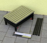 ROŠTILJ SKLOPIVI INOX (OKAPNICA ZA MAST)