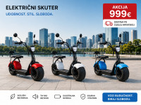 NOVI elektricni skuteri Citycoco 999eura