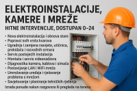 Električar + Videonadzor + Mreža – Brz dolazak, Hitne intervencije