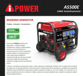 AGREGAT ZA STRUJU A-iPower A550E 5,5 kW Proljetna AKCIJA