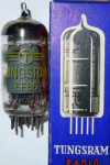 EF86 TUNGSRAM audio pentoda = 6CF8 = 6Ж32П = 6BK8 = Z729 = 6F22 = CV2