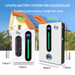 5kWh lifepo4 baterija 51.2V za solarne sustave
