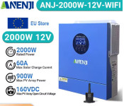 ANENJI ANJ 2KW / 12V SA WIFI OFGRID HIBRIDNI INVERTER