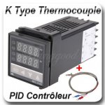 Digitalni termostat REX-C100 220V PID sa sondom do 1200C  Relay