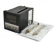 Digitalni termostat REX-C700 220V PID sa sondom do 1200C Relay
