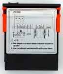 Digitalni termostat STC-9200 220V 2sonde 3izlaza defrost fan kompresor