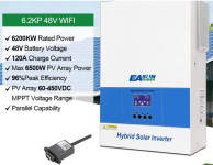 EASUN ISOLAR SMG II 6,2KW / 48V OFGRID INVERTER SA WIFI