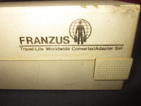 FRANZUS Travel-Lite Worldwide Converter