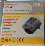 Pretvarač napona 110V na 220V 45W