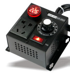 Regulator izmjeničnog napona dimer 50-220V 4000W u kutij sa voltmetrom