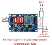 Kontrola punjač LED Timer 999m Ulaz 6v-40v za Izlaz 1v-60v RS-232 DC-D