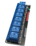 Relej modul 2 4 8 kanalni za Arduino 5v 12v 24v, opto coupler