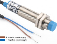 SENZOR METAL - MAGNET INDUKTIVNI M12 2 ŽICE NO DC 6-36V