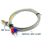 SONDA SENZOR TIP K MATICA M6 ZA TERMOSTAT REX C 100 DO 800°C DUŽINE 3M