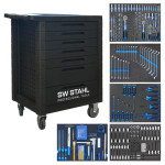 SW STAHL radionička kolica sa alatom TT401 7 ladica 347 dj. Z4005-SWT