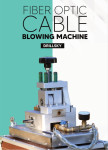 STROJ ZA UPUHIVANJE OPTIČKIH KABLOVA - FIBER BLOWER 2,5-16mm
