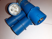 Utikač 2P - 16A - 6h  /  200-250V  - MENNEKES