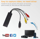 Video Capture Adapter VHS VCR DVD ulaz RCA i S-video u PC USB2.0