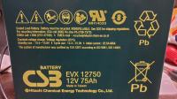VRLA akumulator CSB EVX12750  (12V/75Ah) 2kom