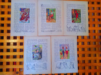 ILUSTRACIJE IZ ZBORNIKA  ŠUMA STRIBOROVA I. BRLIĆ MAŽURANIĆ ZG 1942