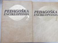 Pedagoška enciklopedija 1,2, 1989.g.