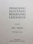 Primorski slovenski biografski leksikon, 14. snopič