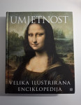 Umjetnost - velika ilustrirana enciklopedija , (masivna knjiga 612 str